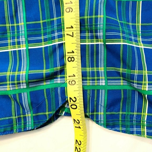 Nike Plaid Board‎ Shorts Swim Trunks Longer Length - Picture 11 of 12